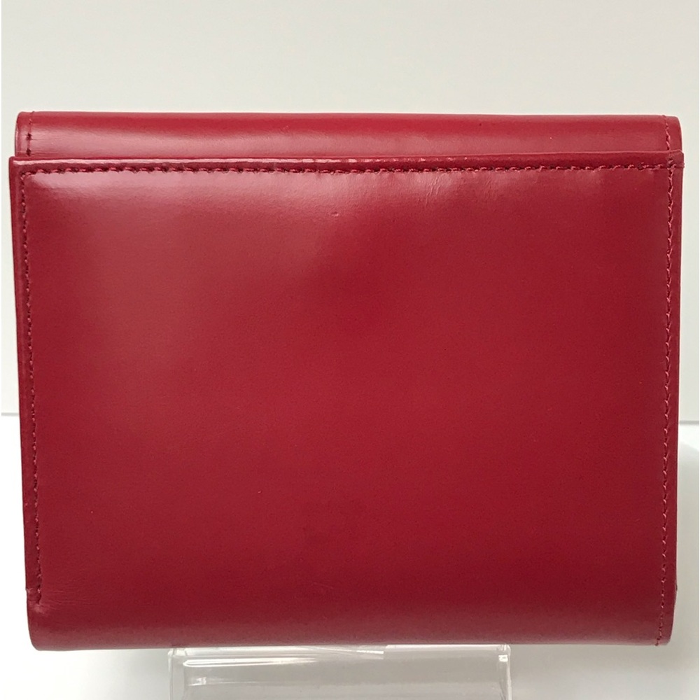 BURBERRY Red Nova Check Leather Bifold Wallet ❤️‍🔥 - Picture 5 of 17